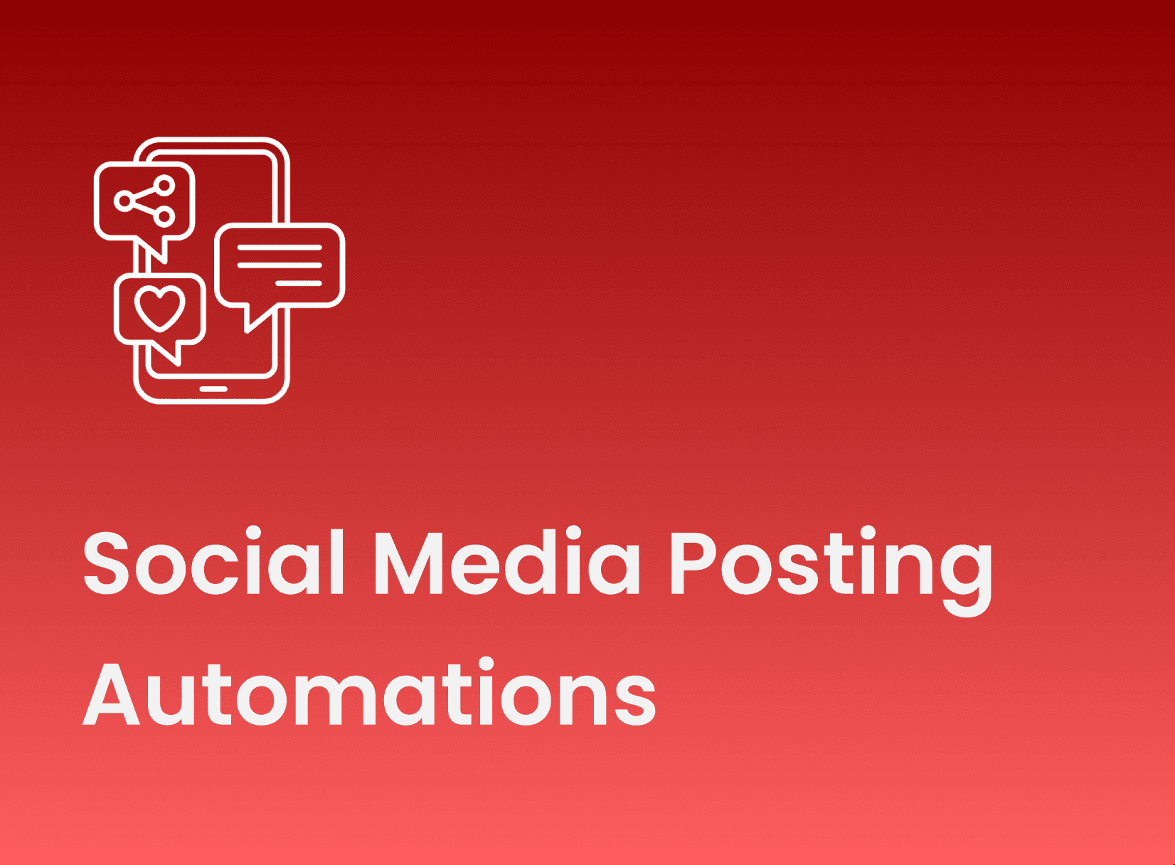 Social Media Posting Automations