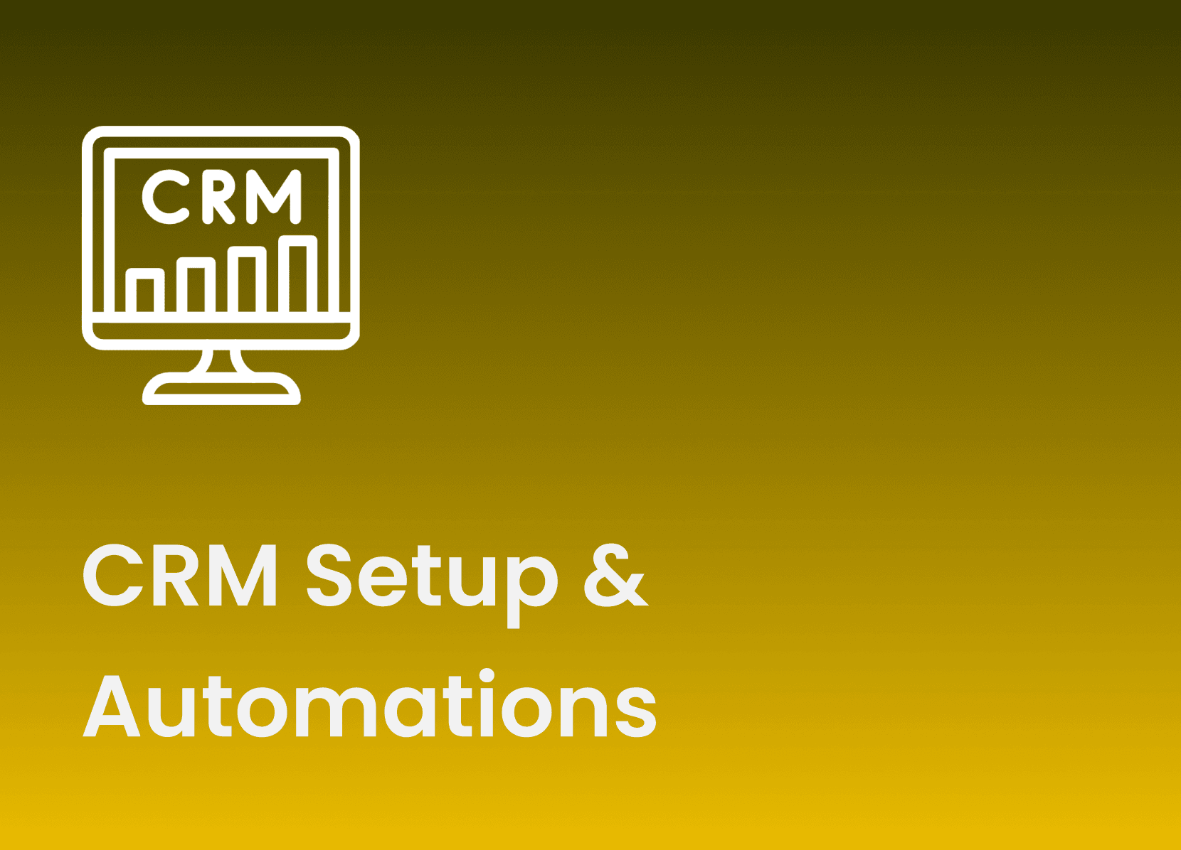 CRM Setup & Automations
