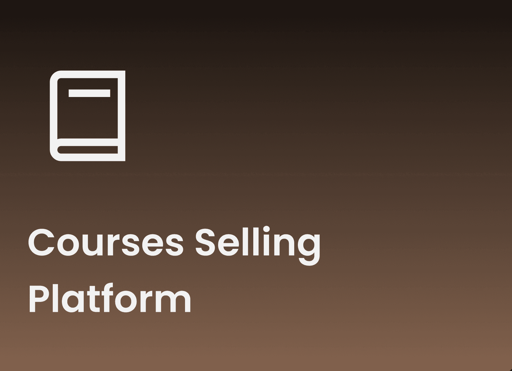 Courses Selling Platform