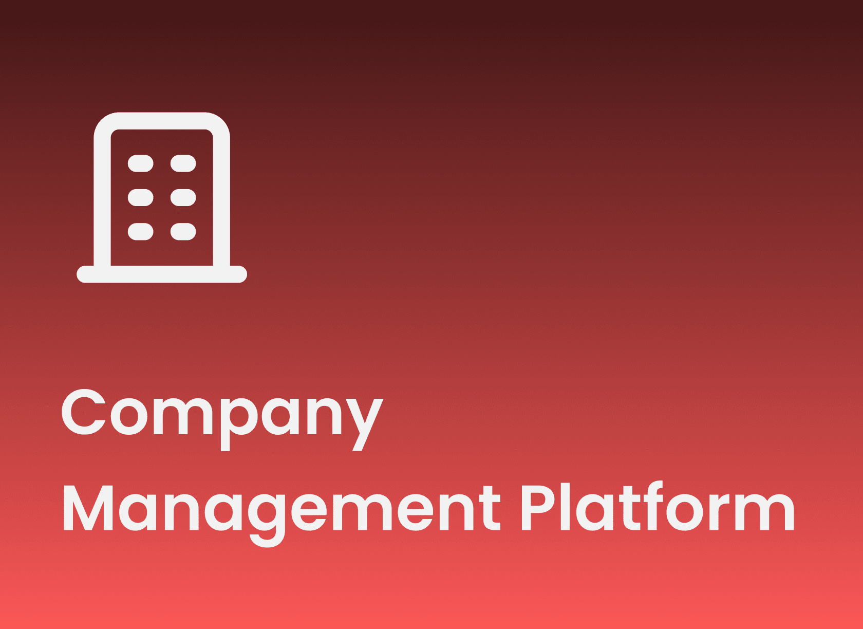 Company Management Platform