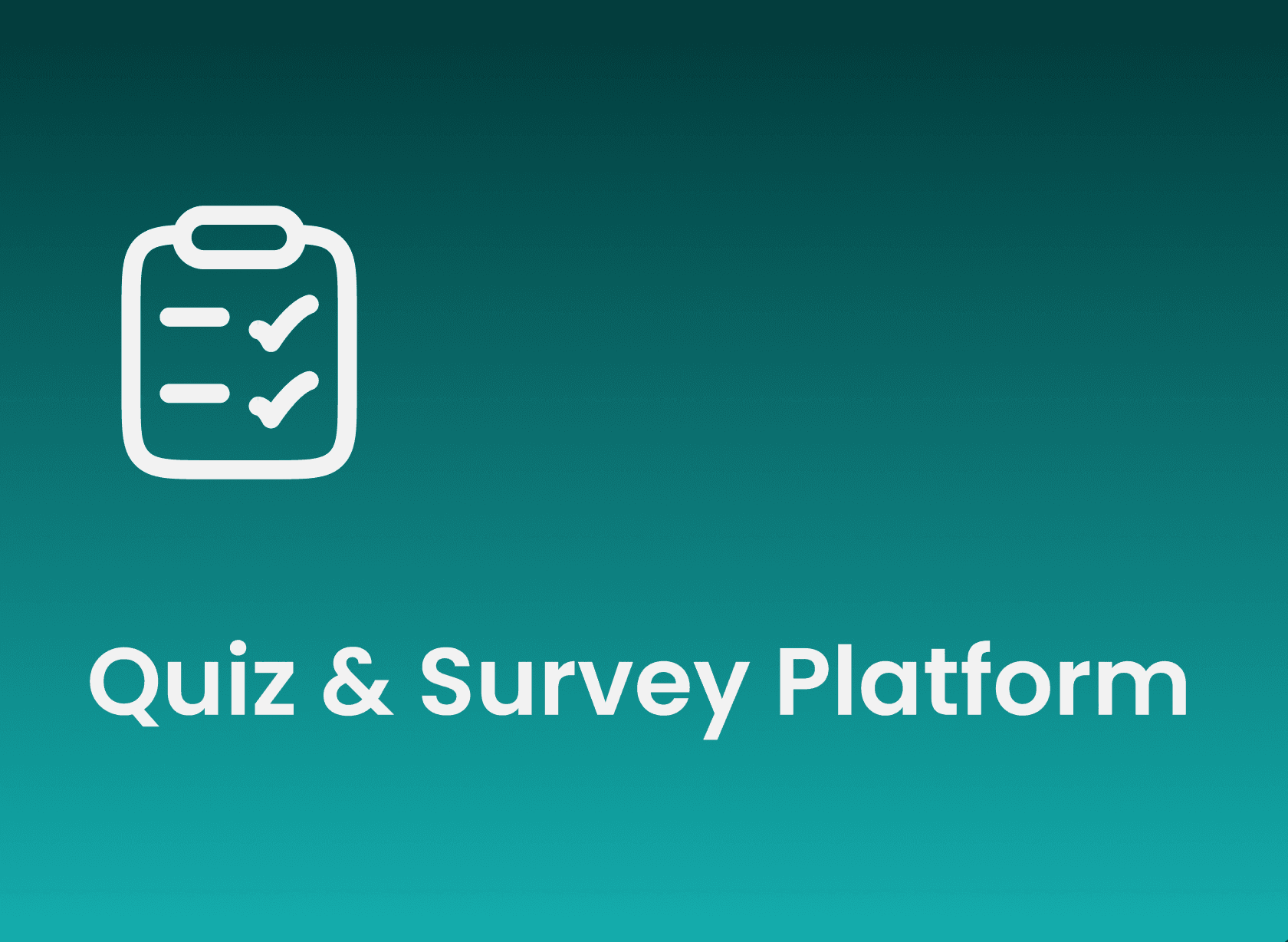 Quiz & Survey Platform