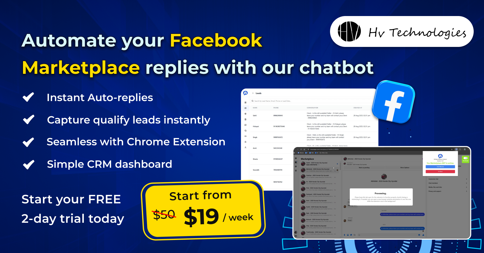 Facebook Marketplace BOT